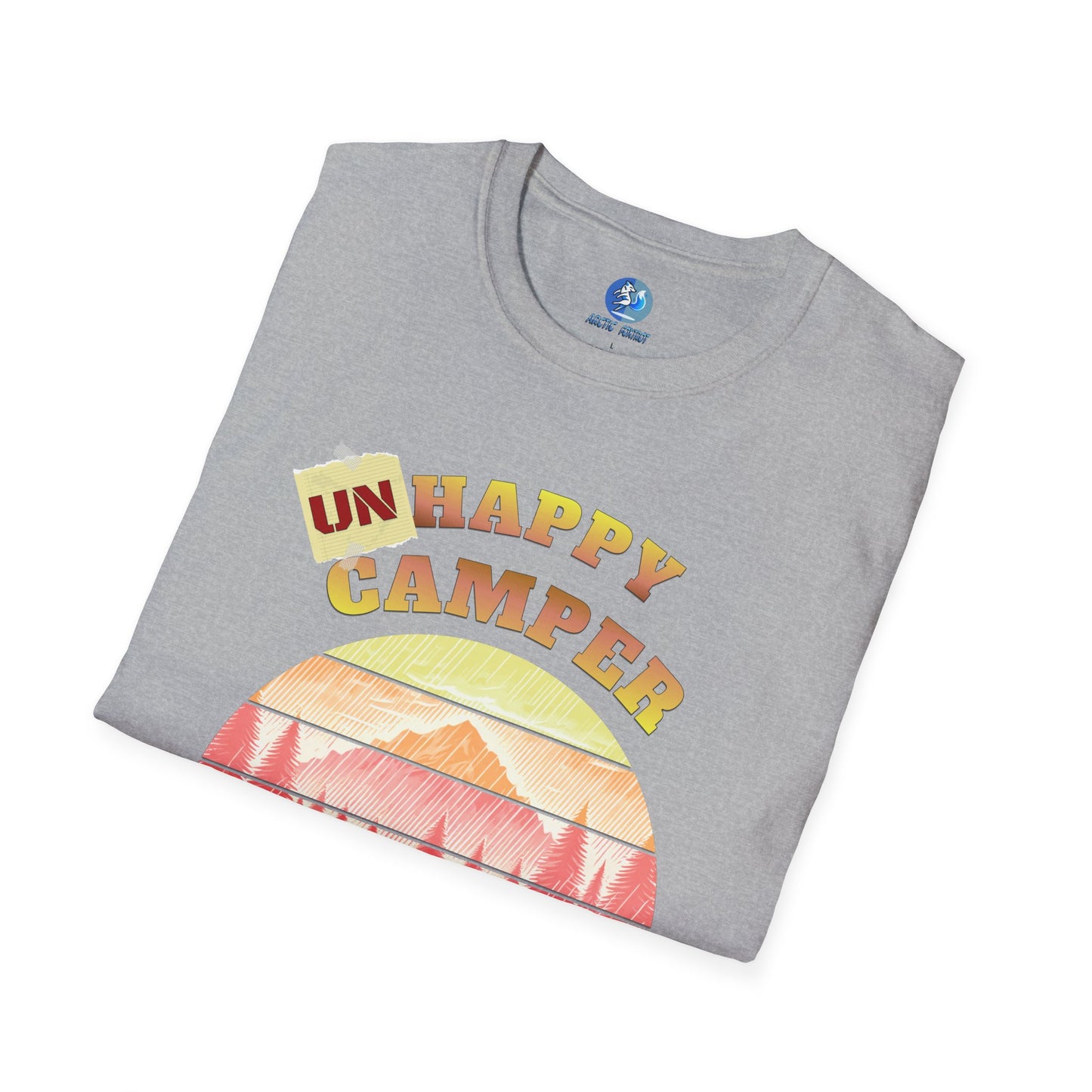 Unhappy Camper - Unisex Softstyle T-Shirt