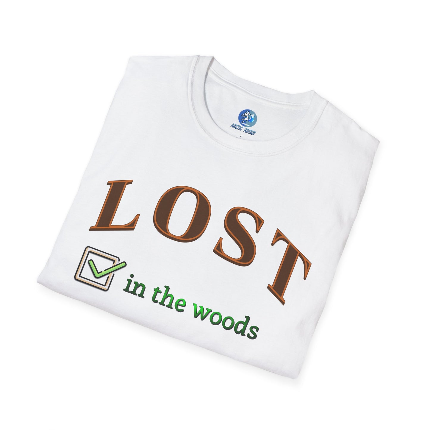 Lost will to camp - Unisex Softstyle T-Shirt
