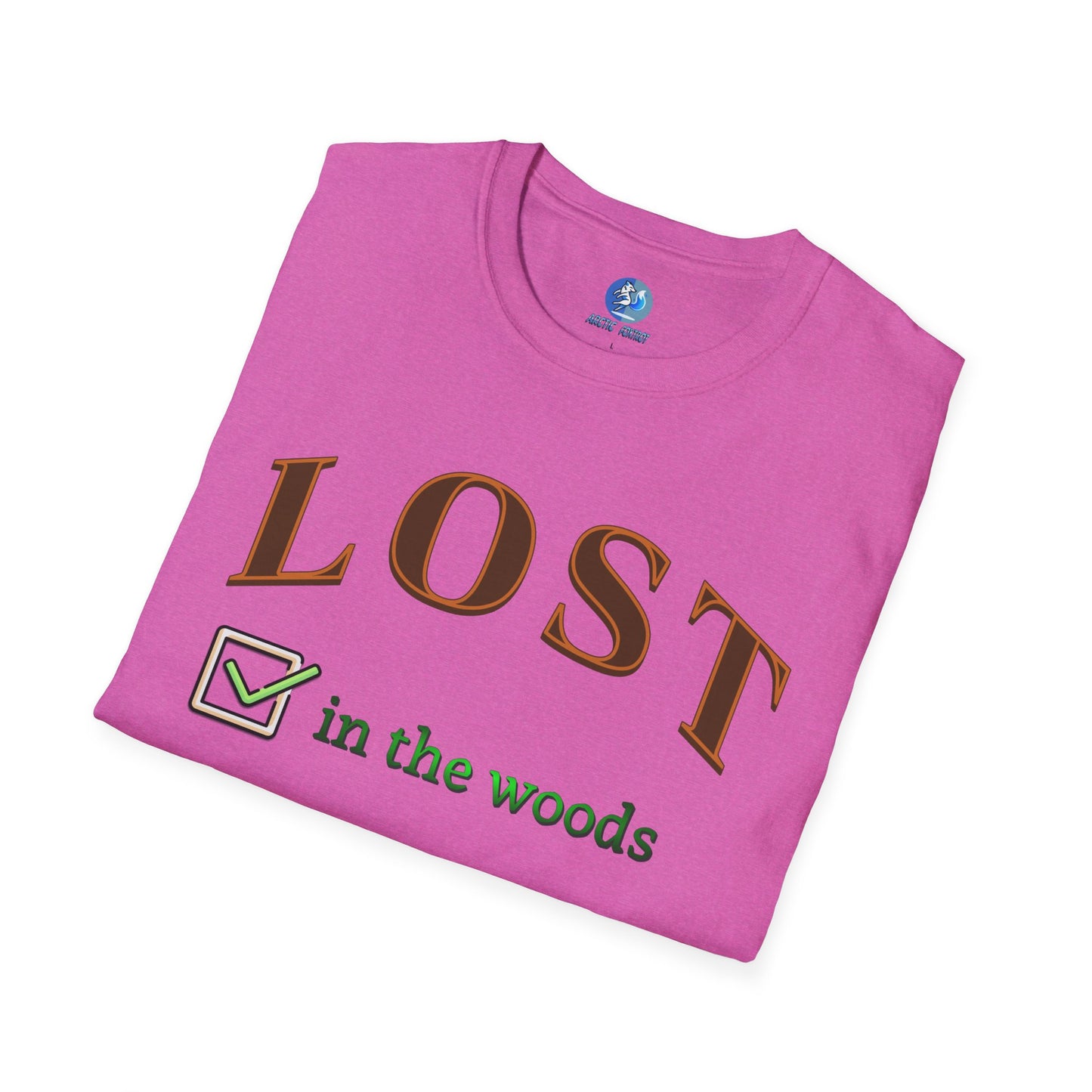 Lost will to camp - Unisex Softstyle T-Shirt