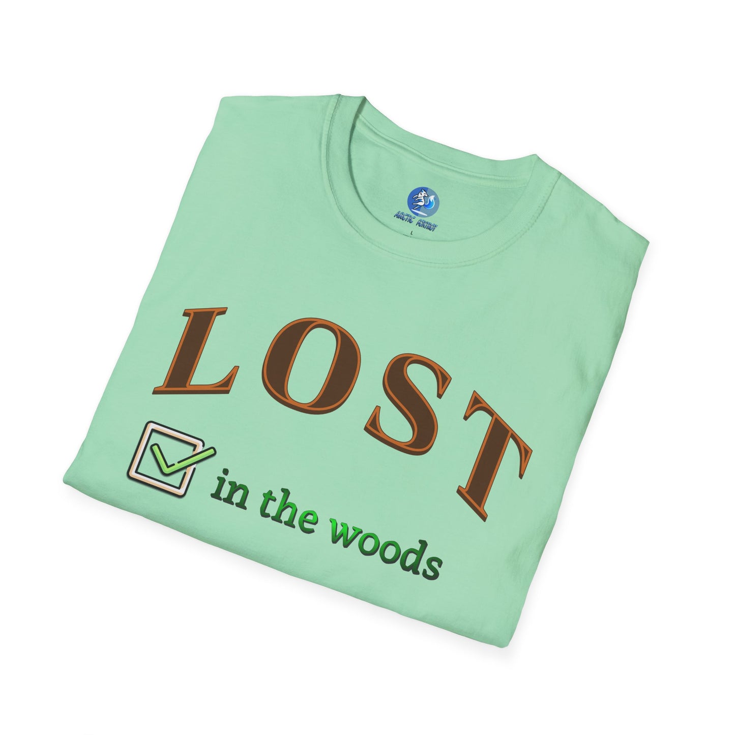 Lost will to camp - Unisex Softstyle T-Shirt