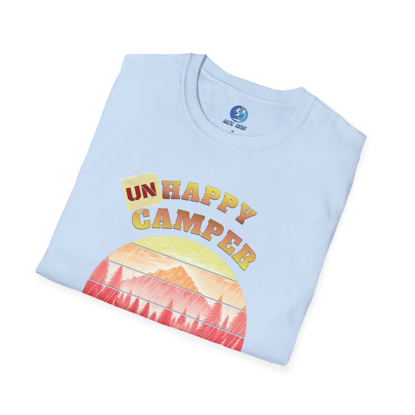 Unhappy Camper - Unisex Softstyle T-Shirt