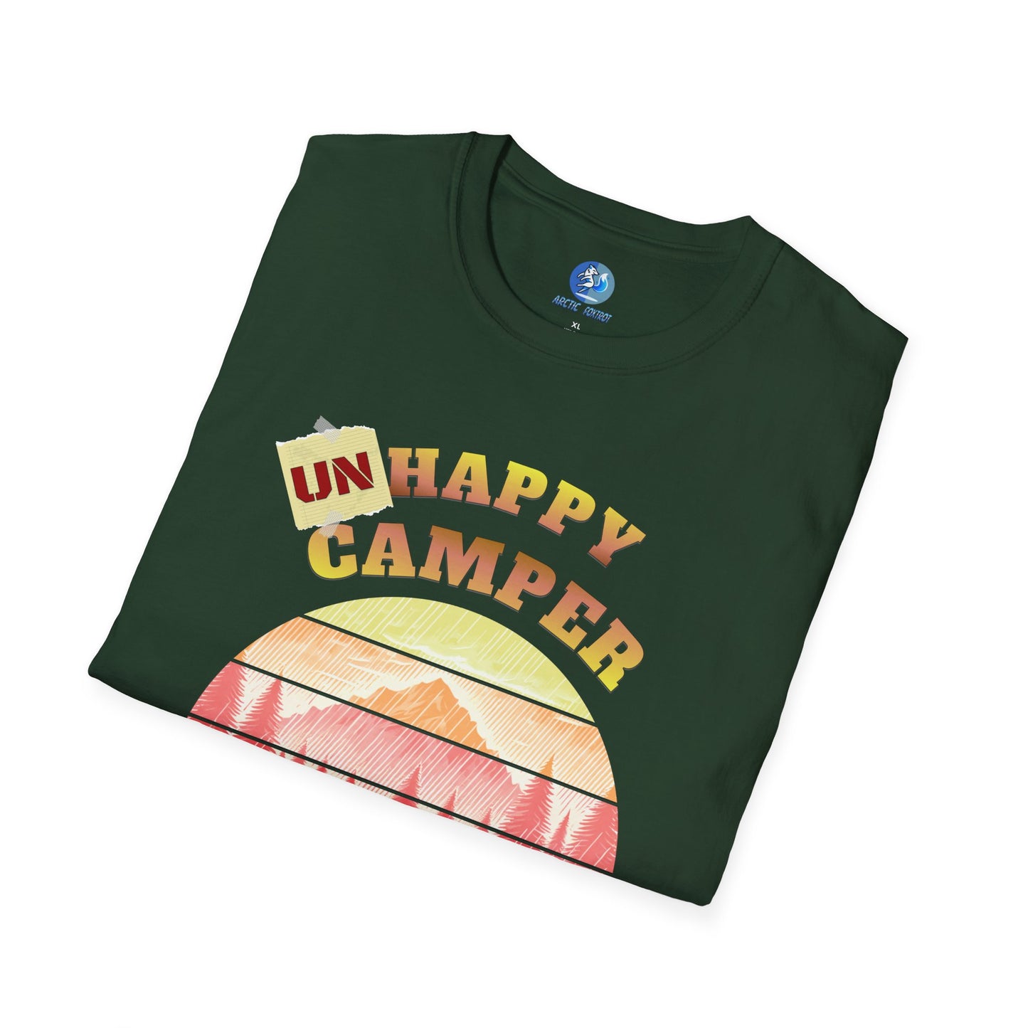 Unhappy Camper - Unisex Softstyle T-Shirt