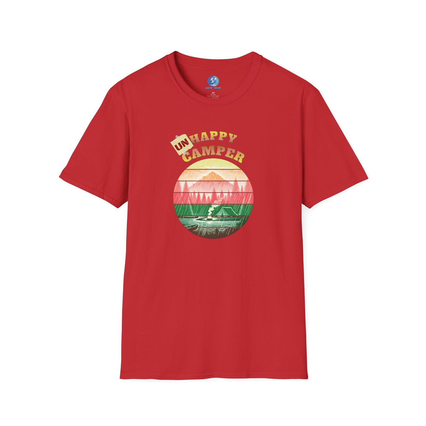 Unhappy Camper - Unisex Softstyle T-Shirt