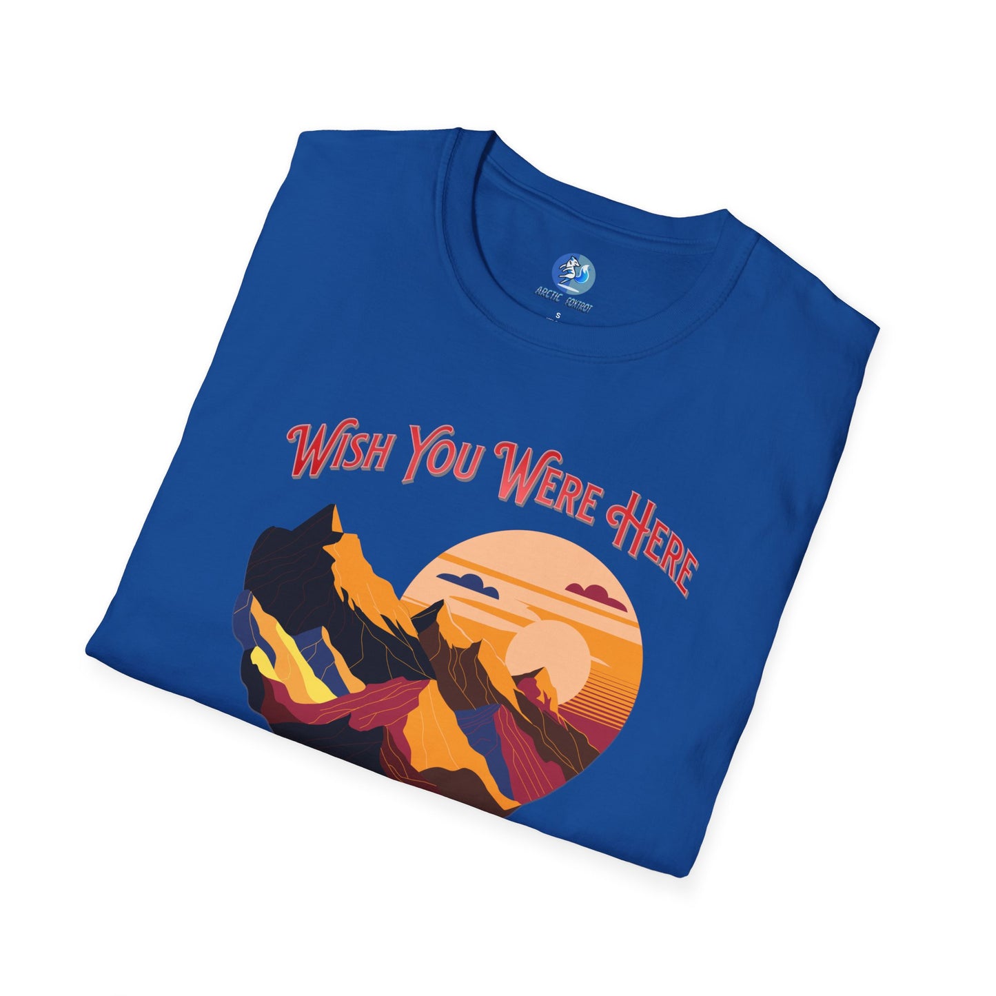 Wish you were here instead of me - Unisex Softstyle T-Shirt