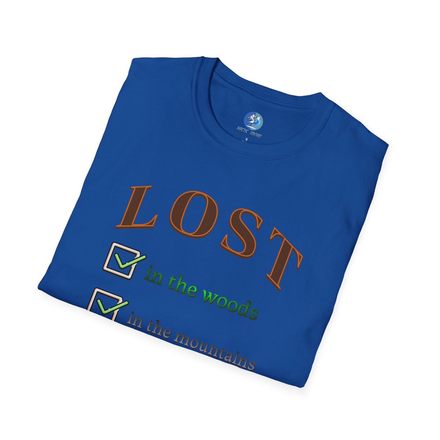 Lost will to camp - Unisex Softstyle T-Shirt