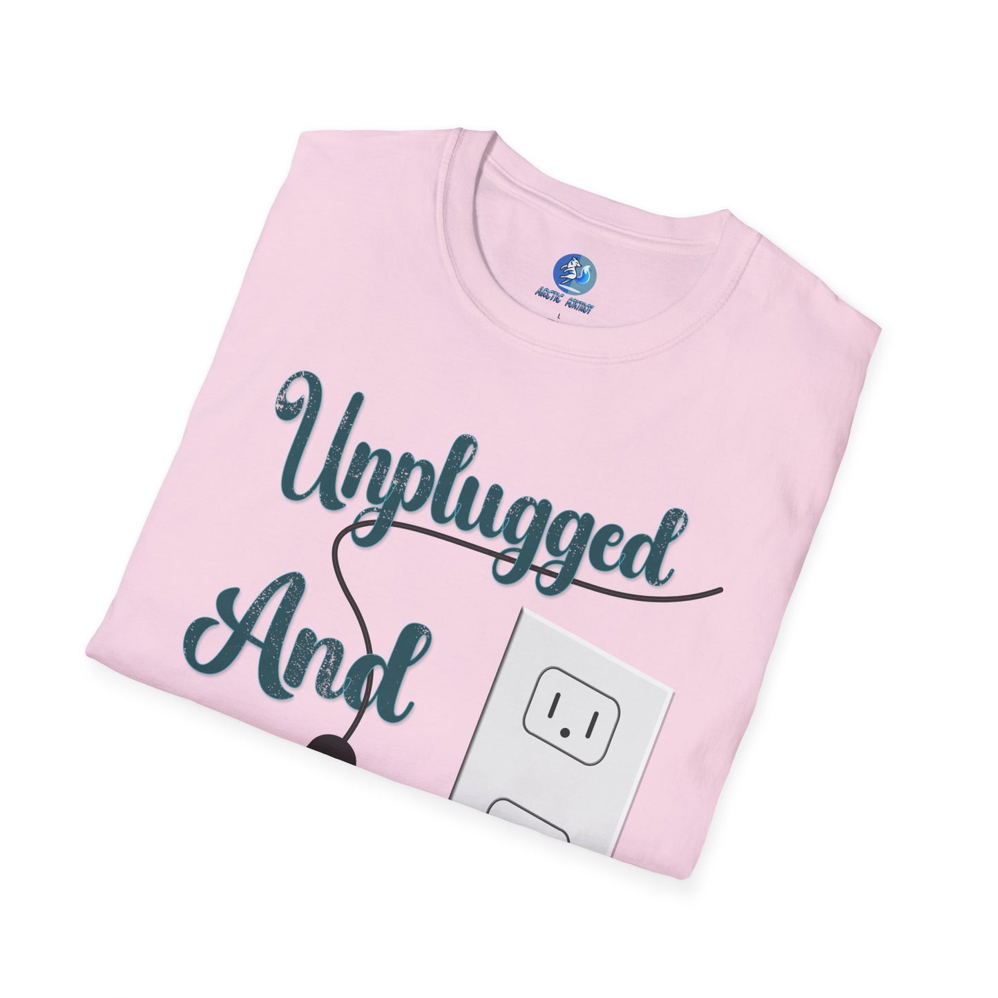 Unplugged and Unhappy - Unisex Softstyle T-Shirt