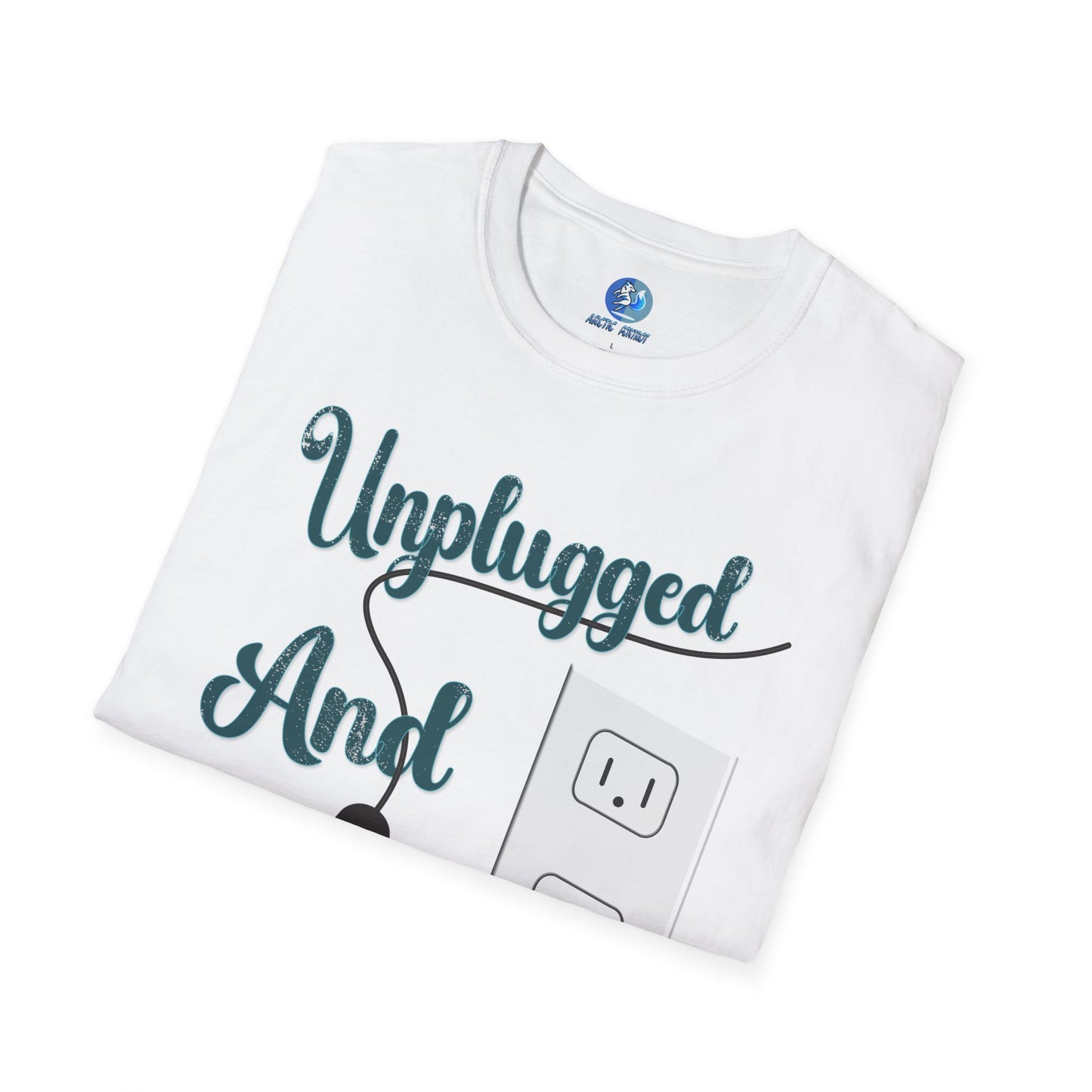 Unplugged and Unhappy - Unisex Softstyle T-Shirt