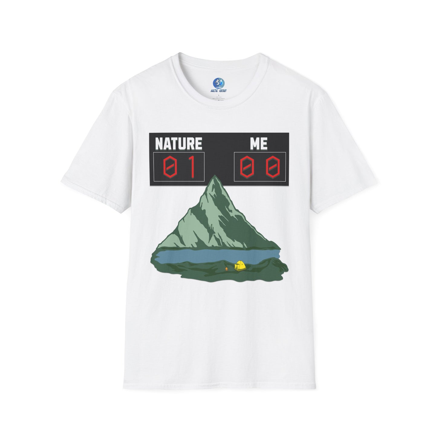 Nature 1 Me 0 - Unisex Softstyle T-Shirt