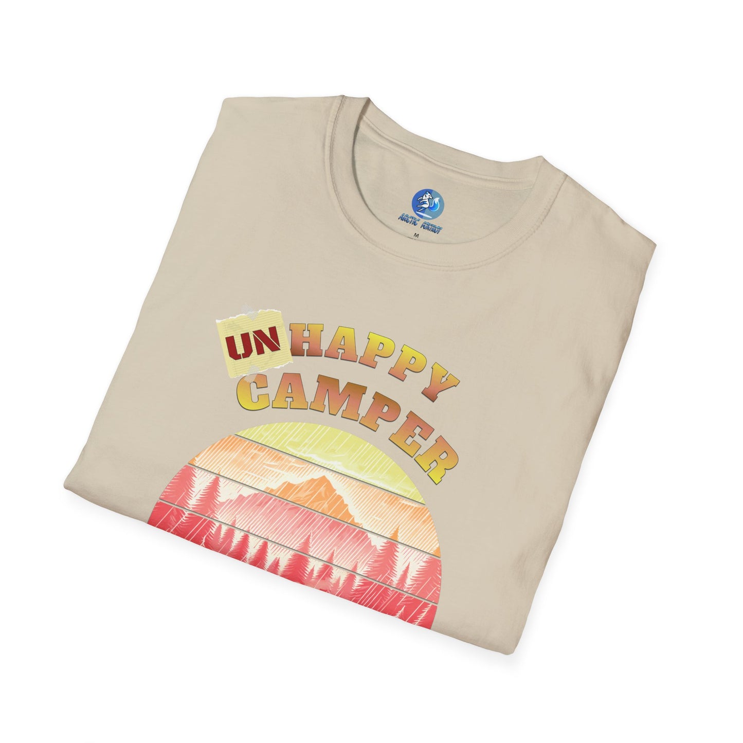 Unhappy Camper - Unisex Softstyle T-Shirt
