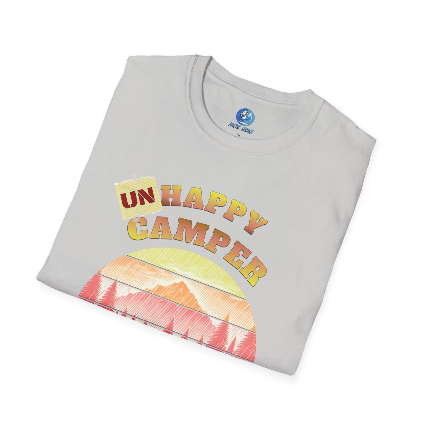 Unhappy Camper - Unisex Softstyle T-Shirt