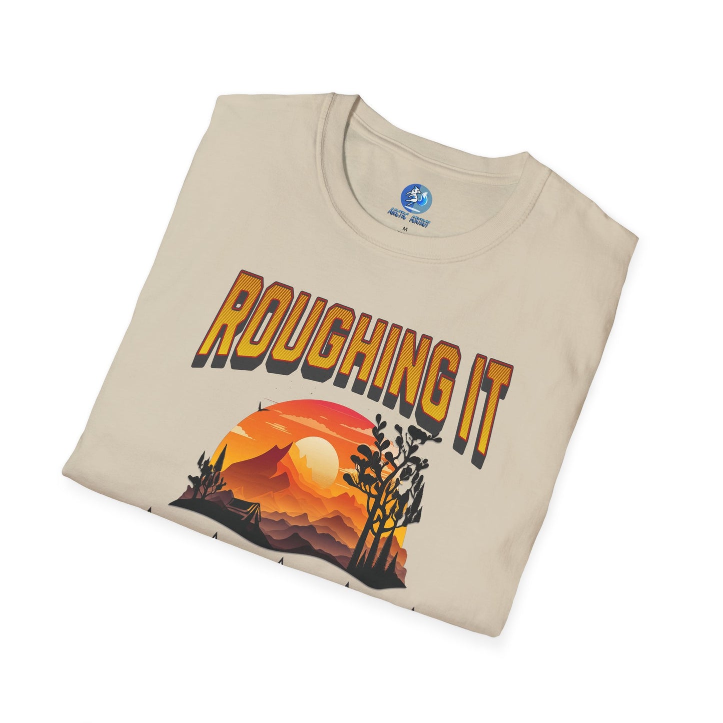 Roughing It 1 star Would not try again - Unisex Softstyle T-Shirt