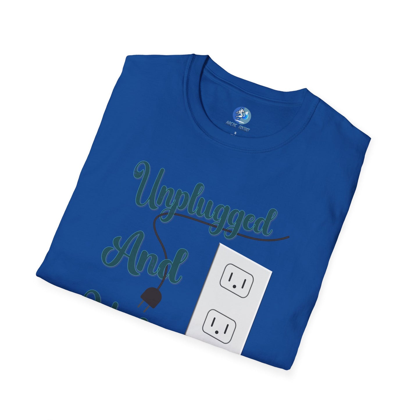 Unplugged and Unhappy - Unisex Softstyle T-Shirt