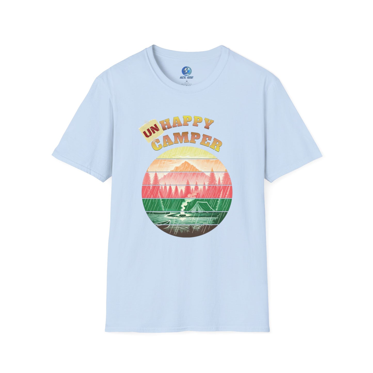 Unhappy Camper - Unisex Softstyle T-Shirt
