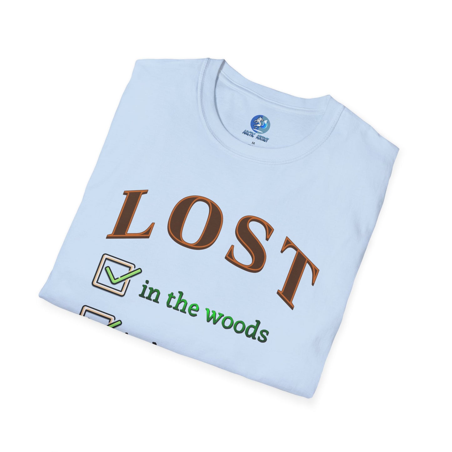 Lost will to camp - Unisex Softstyle T-Shirt