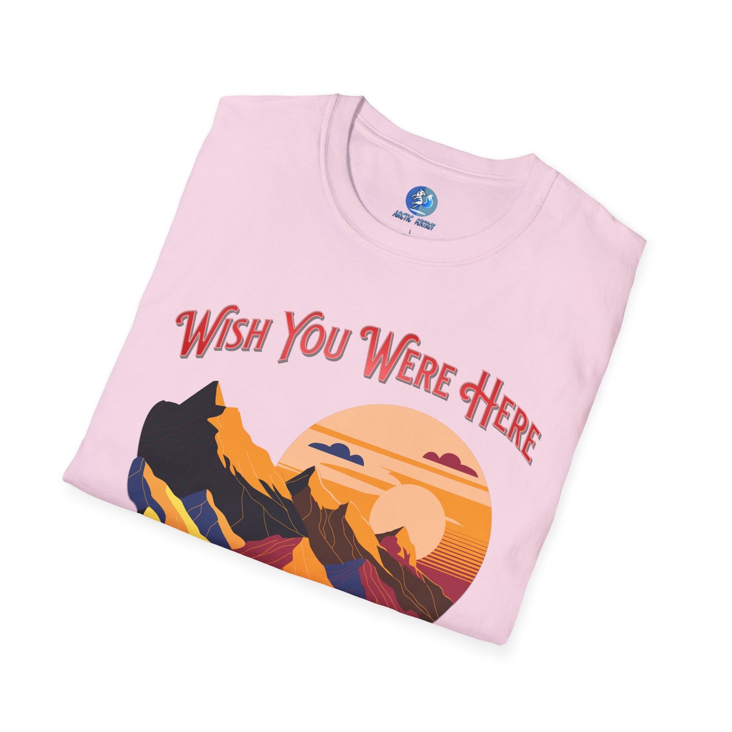 Wish you were here instead of me - Unisex Softstyle T-Shirt
