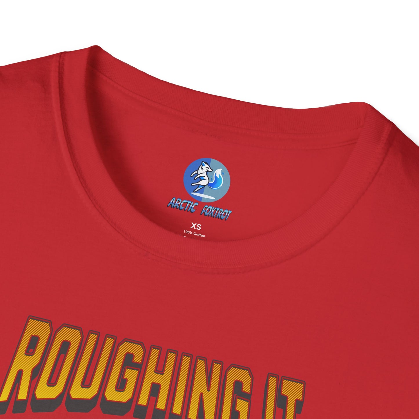 Roughing It 1 star Would not try again - Unisex Softstyle T-Shirt