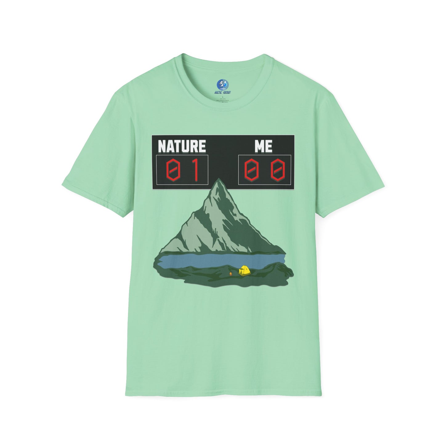 Nature 1 Me 0 - Unisex Softstyle T-Shirt