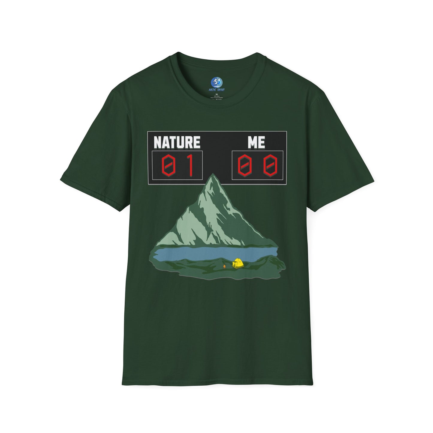 Nature 1 Me 0 - Unisex Softstyle T-Shirt
