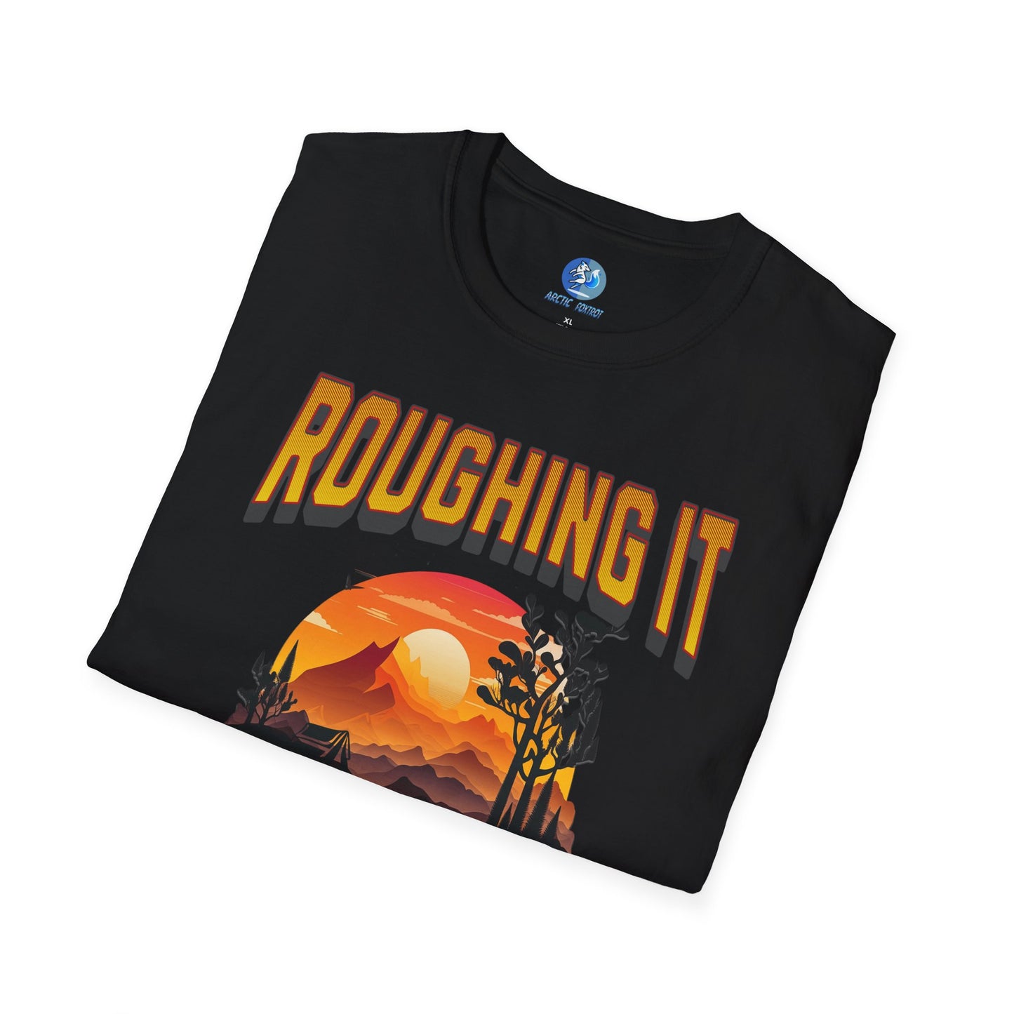 Roughing It 1 star Would not try again - Unisex Softstyle T-Shirt