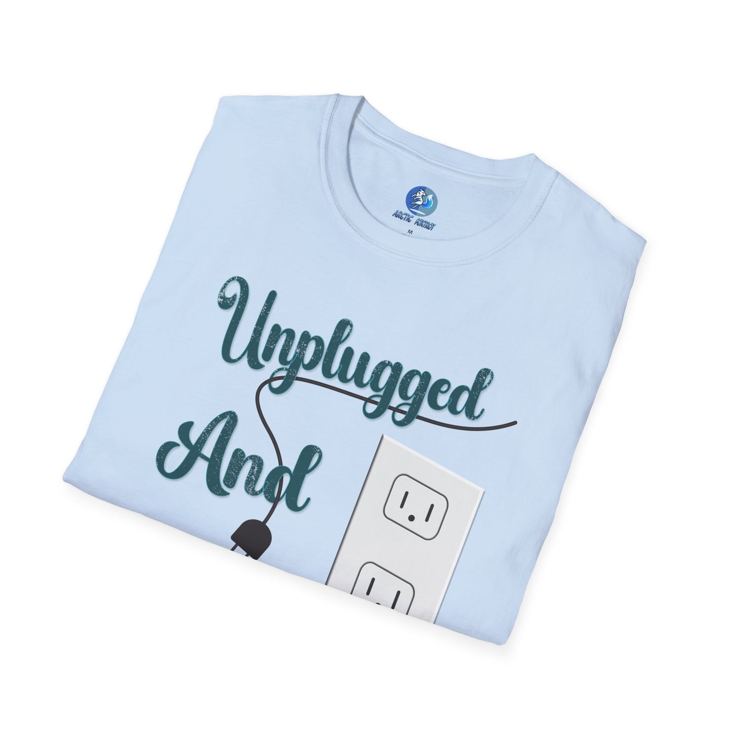 Unplugged and Unhappy - Unisex Softstyle T-Shirt