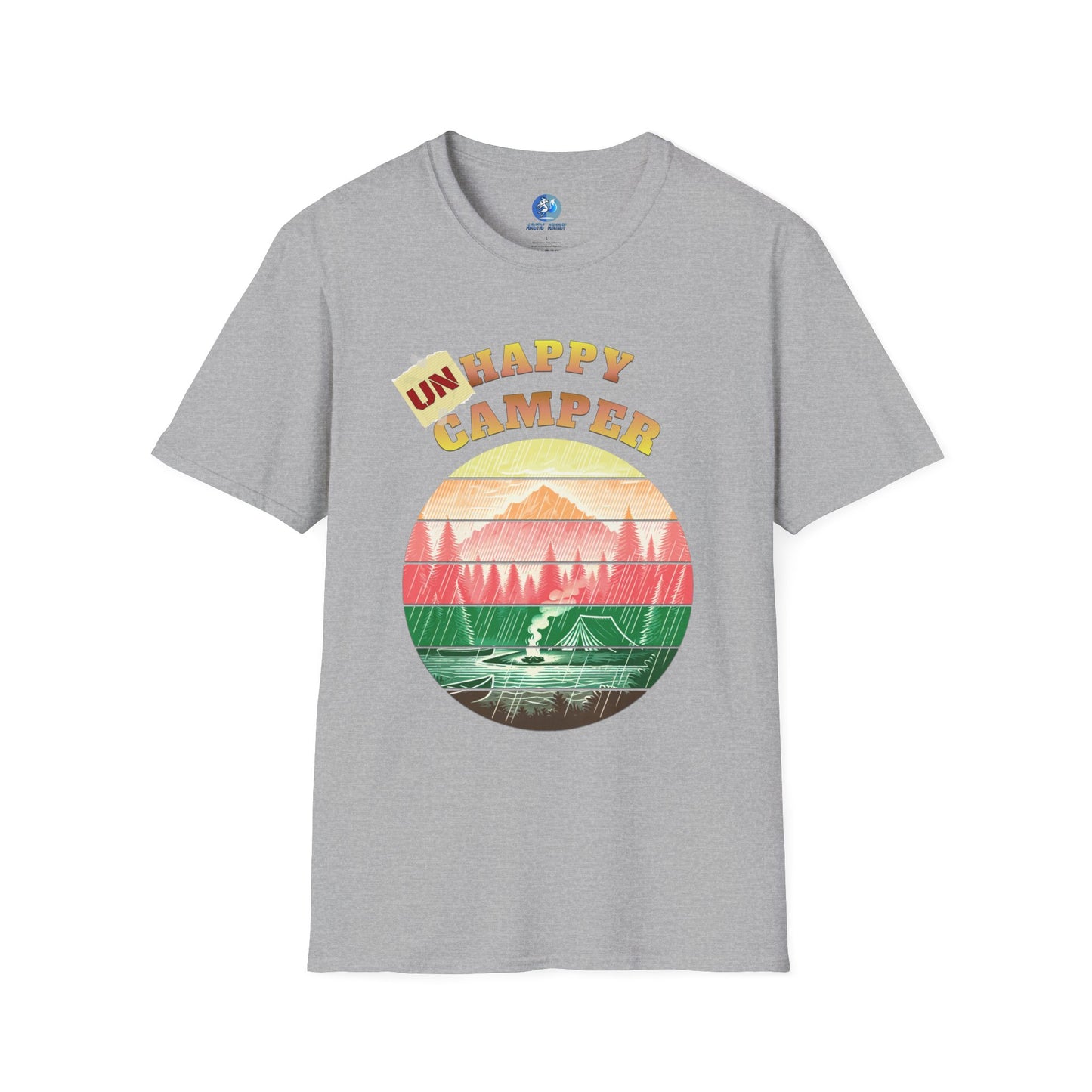 Unhappy Camper - Unisex Softstyle T-Shirt
