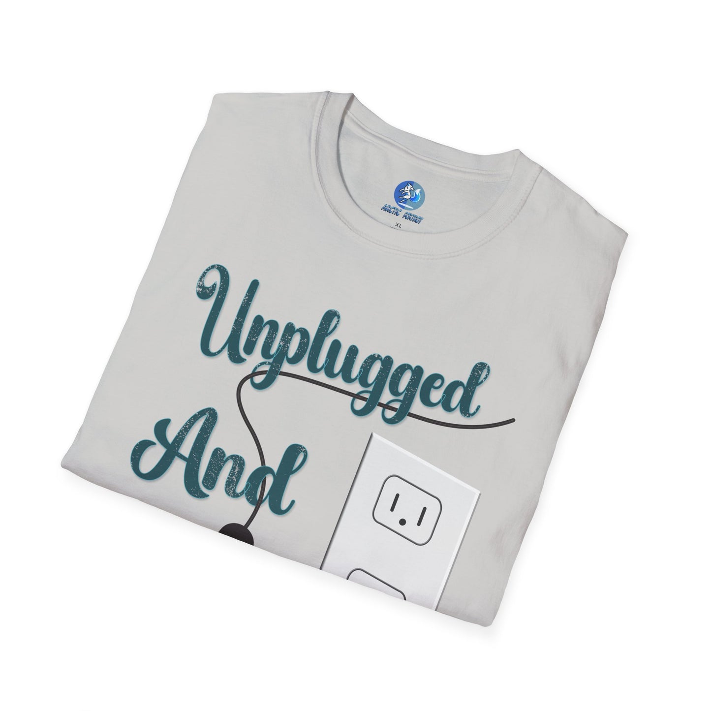 Unplugged and Unhappy - Unisex Softstyle T-Shirt