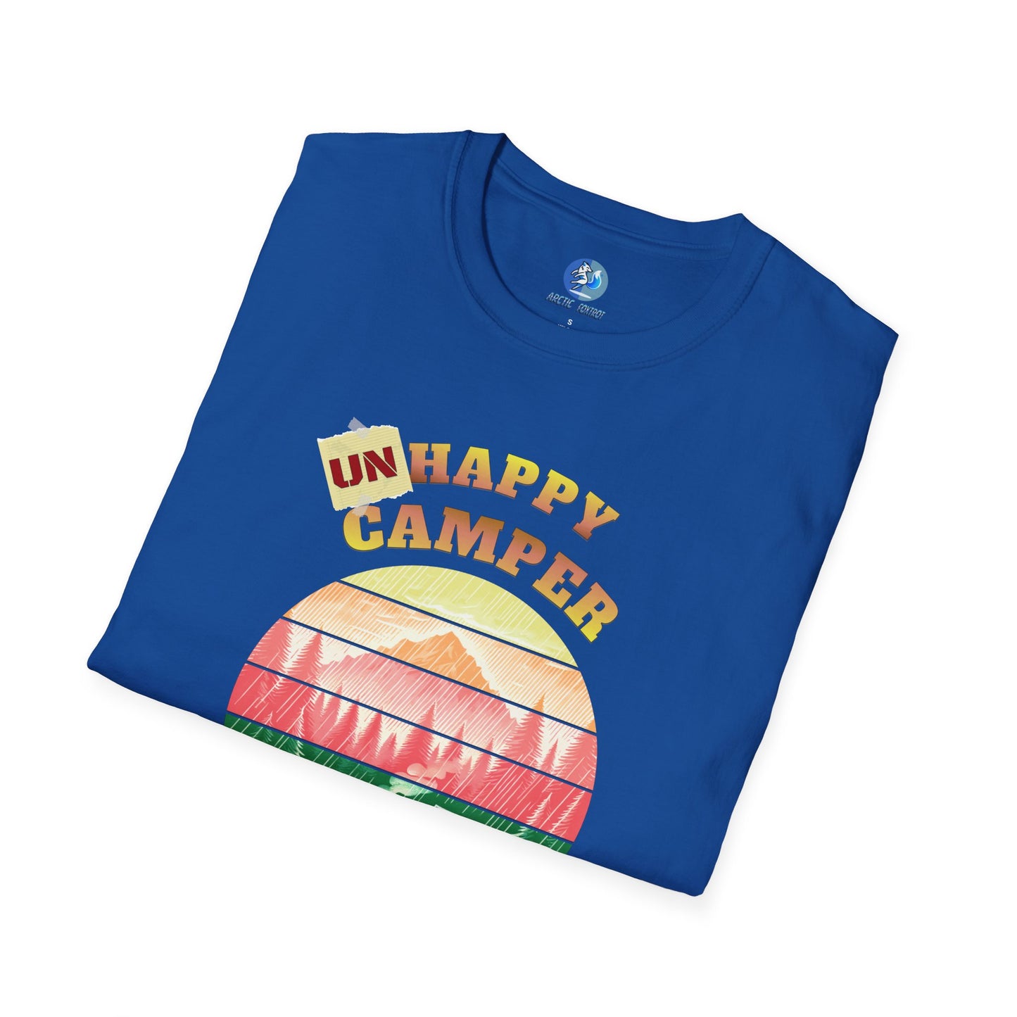 Unhappy Camper - Unisex Softstyle T-Shirt