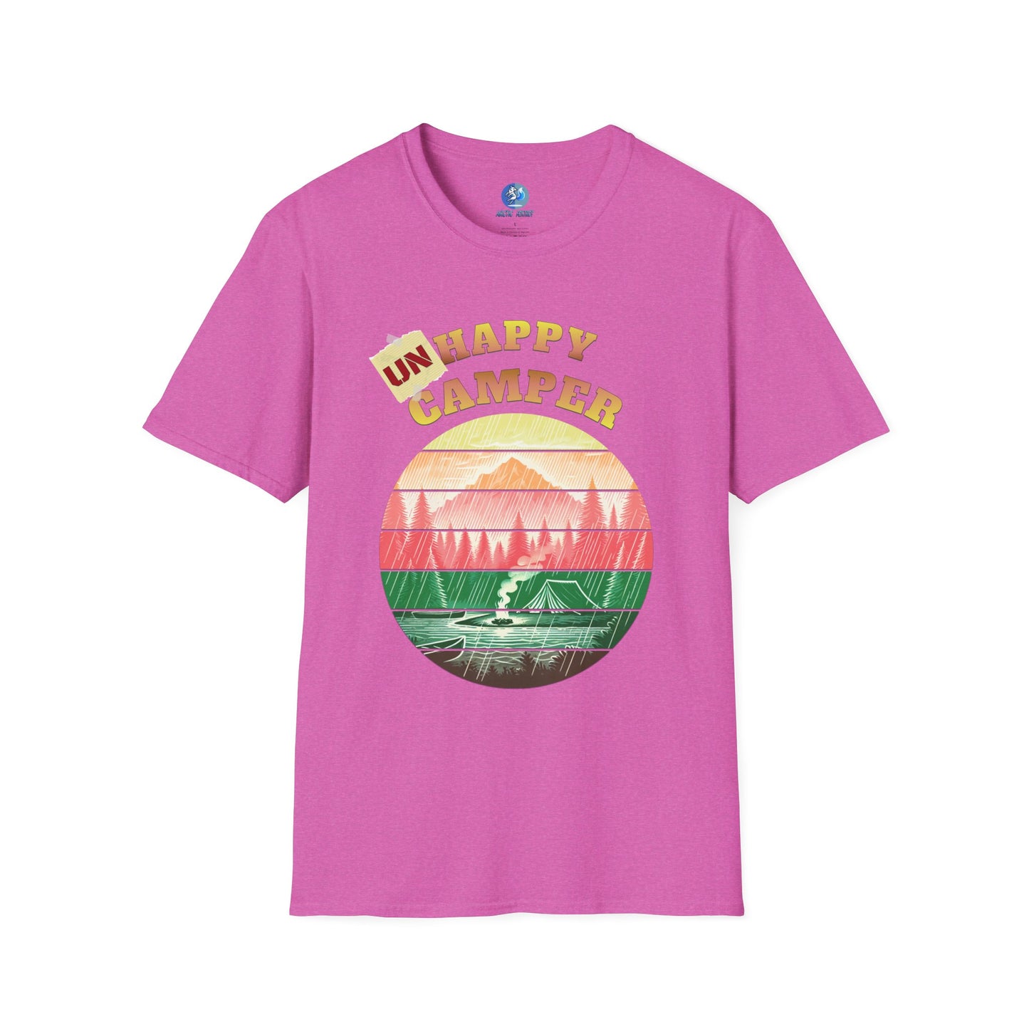 Unhappy Camper - Unisex Softstyle T-Shirt