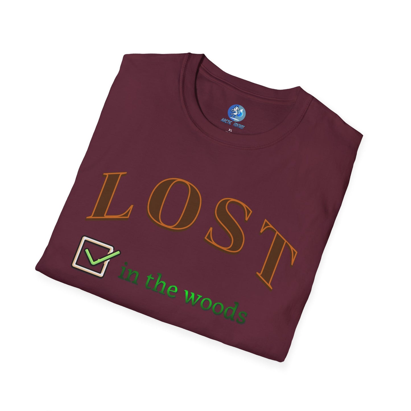 Lost will to camp - Unisex Softstyle T-Shirt