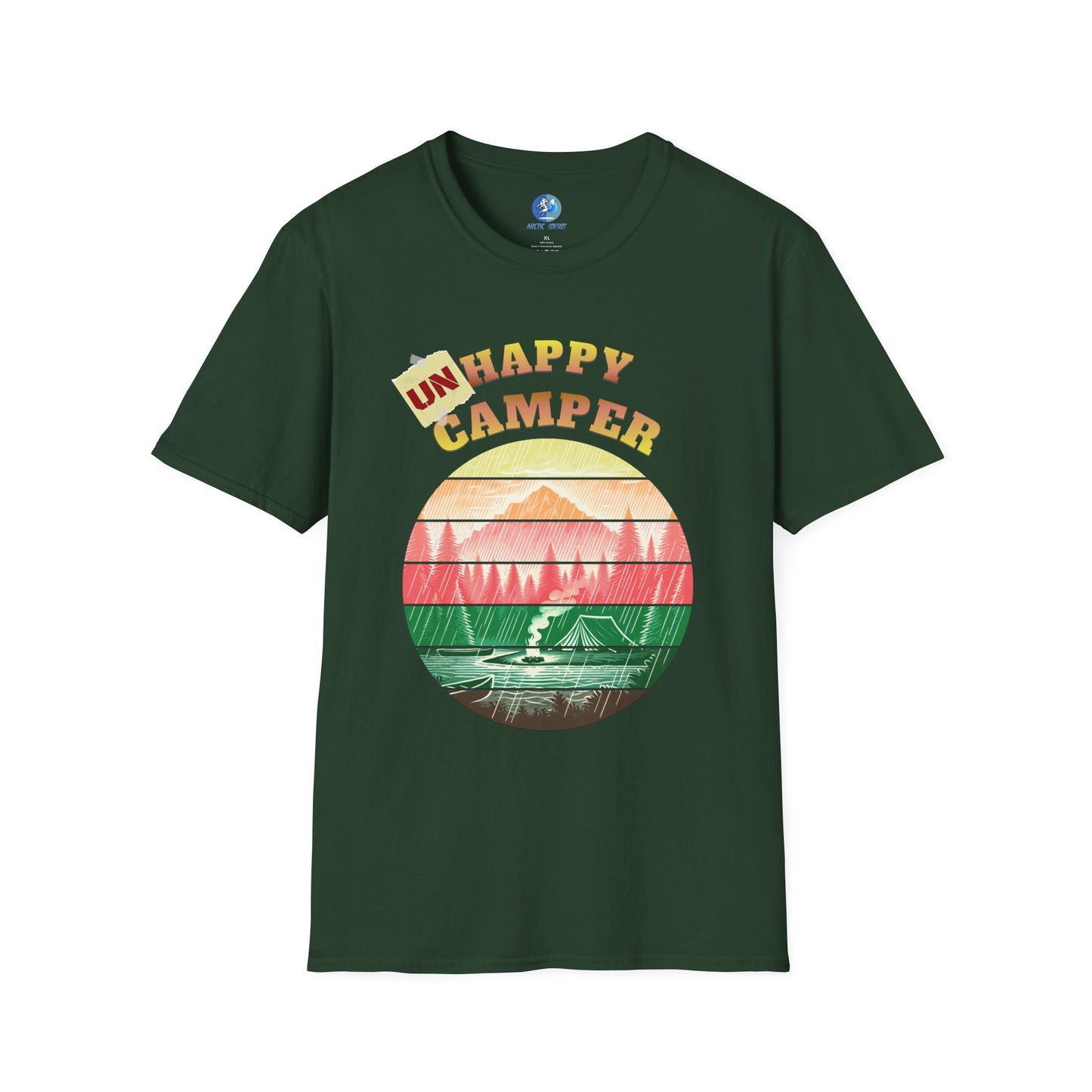 Unhappy Camper - Unisex Softstyle T-Shirt