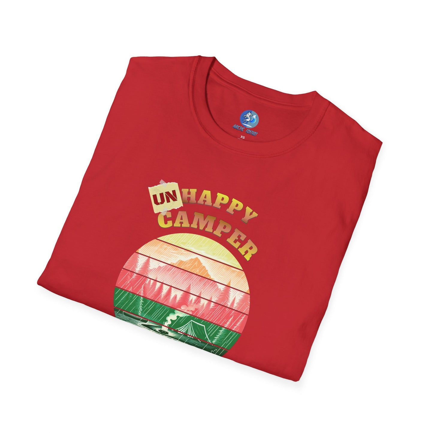 Unhappy Camper - Unisex Softstyle T-Shirt