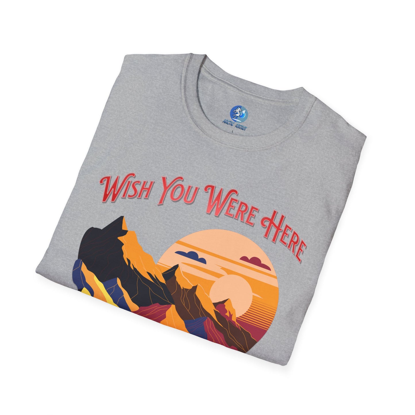 Wish you were here instead of me - Unisex Softstyle T-Shirt