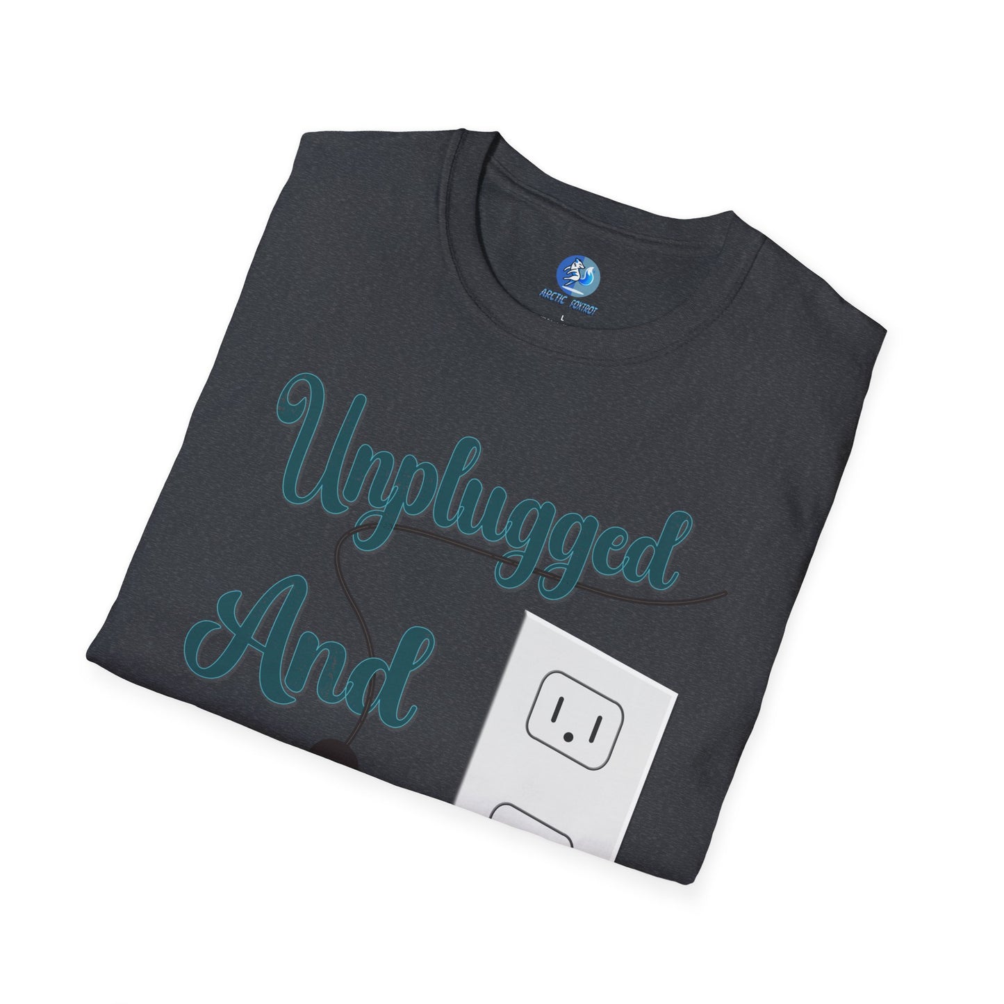 Unplugged and Unhappy - Unisex Softstyle T-Shirt