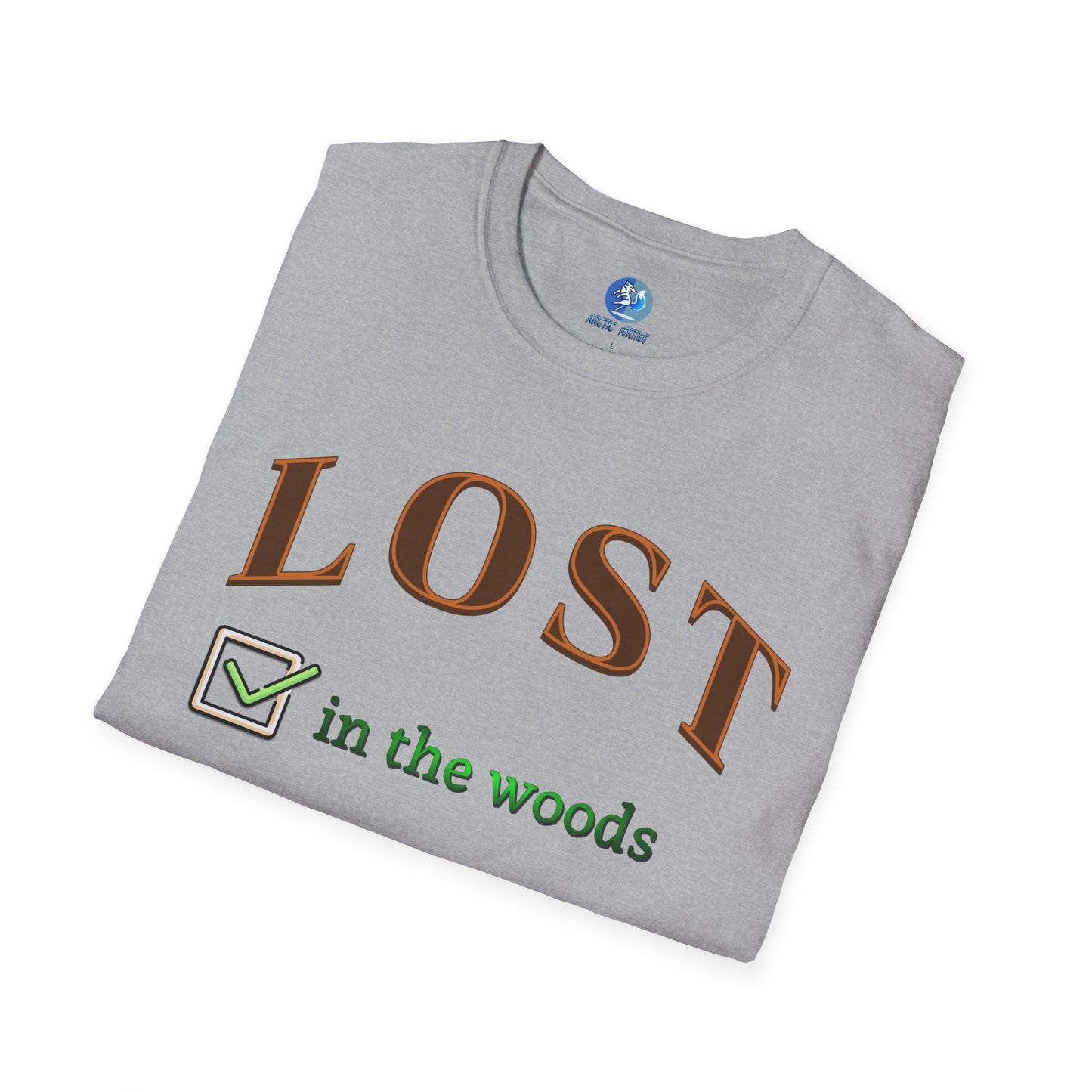 Lost will to camp - Unisex Softstyle T-Shirt