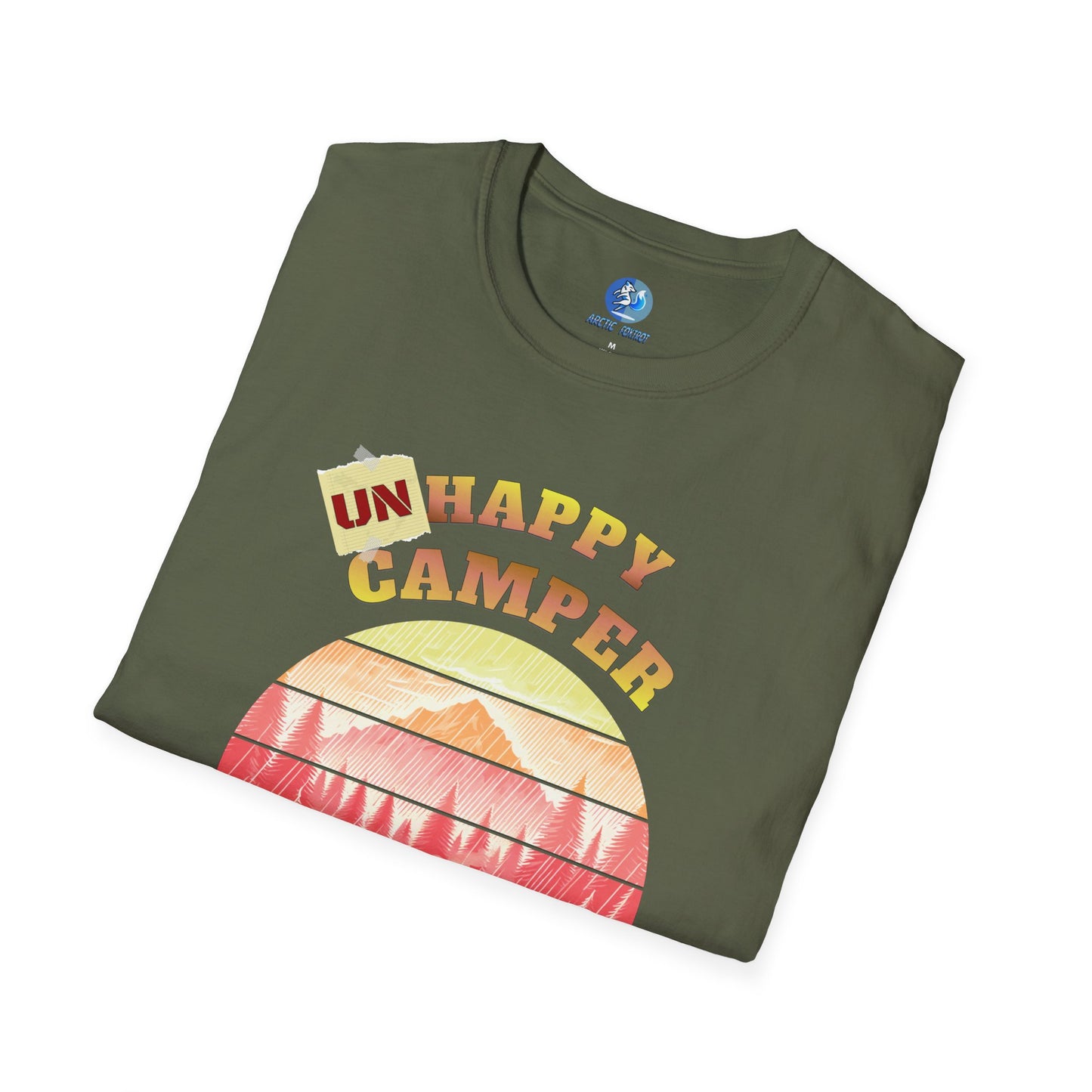 Unhappy Camper - Unisex Softstyle T-Shirt