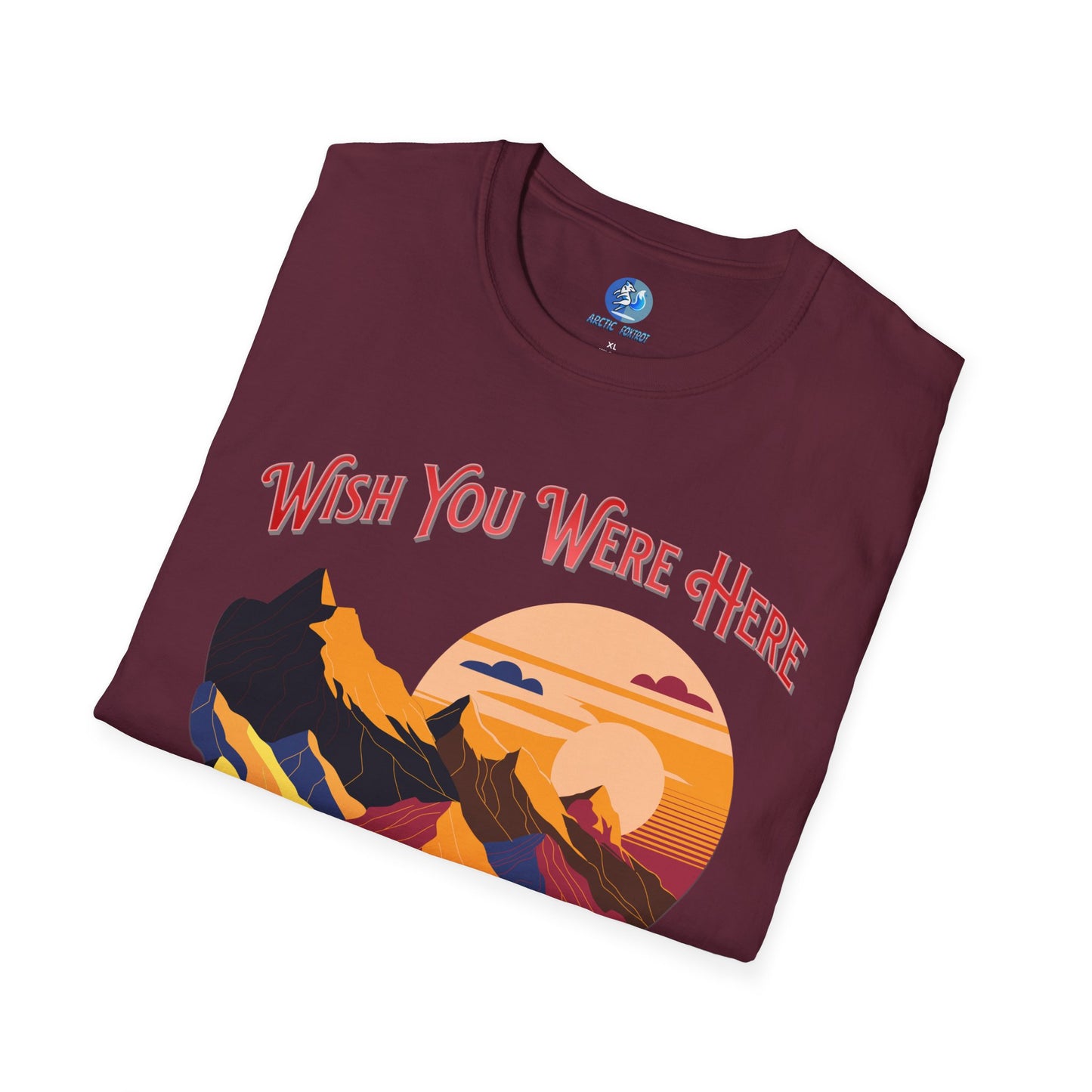 Wish you were here instead of me - Unisex Softstyle T-Shirt
