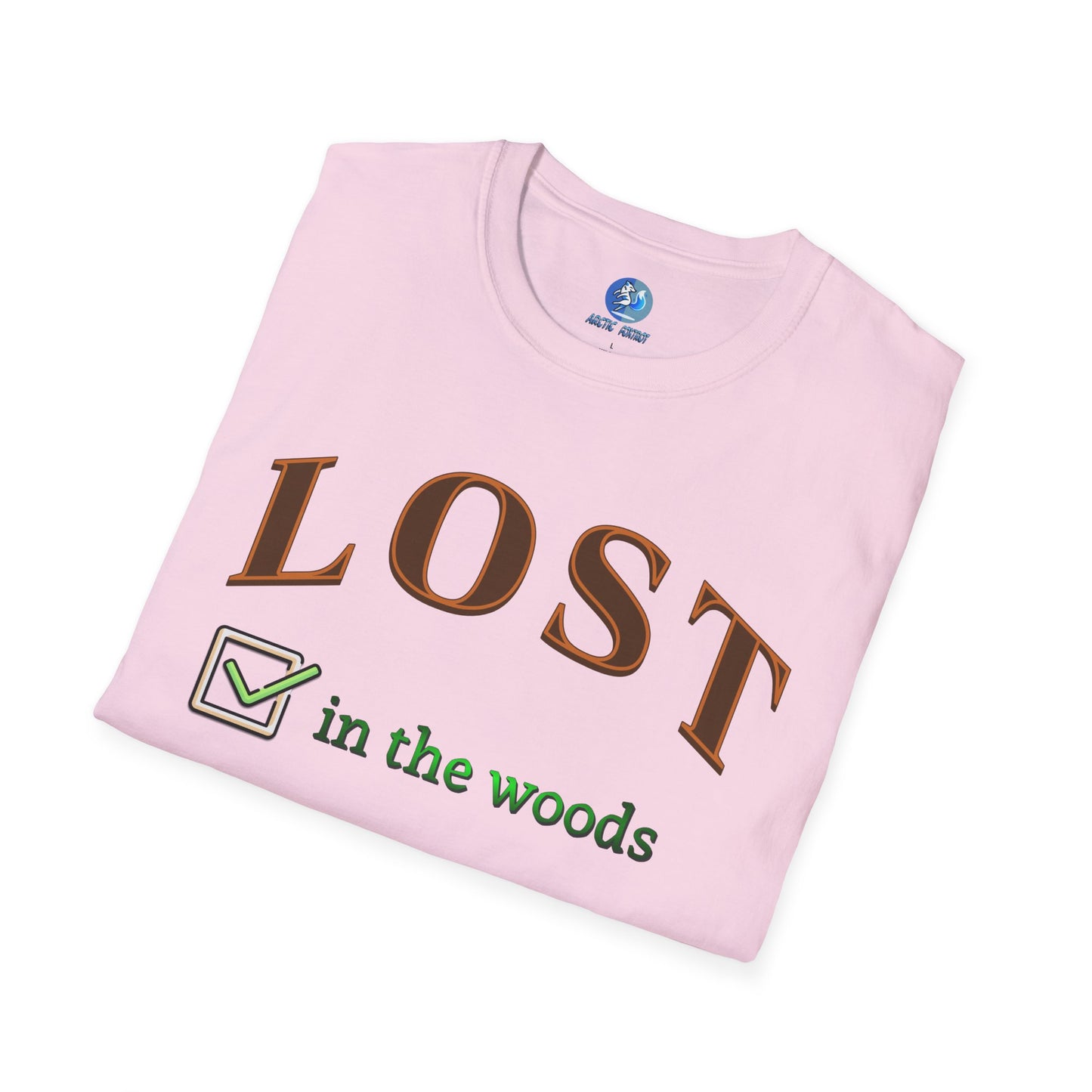 Lost will to camp - Unisex Softstyle T-Shirt