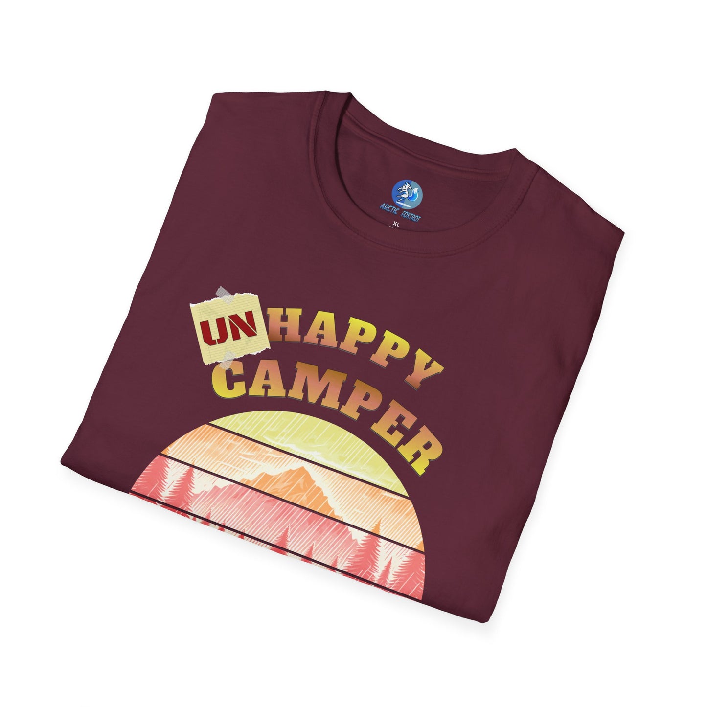 Unhappy Camper - Unisex Softstyle T-Shirt