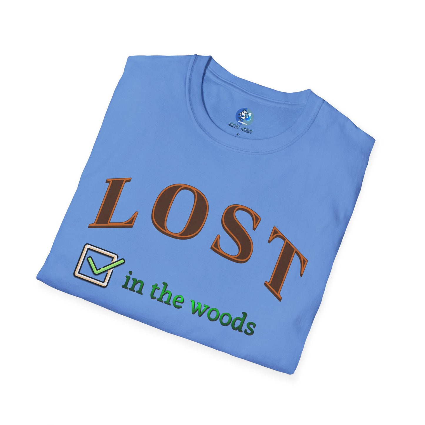 Lost will to camp - Unisex Softstyle T-Shirt