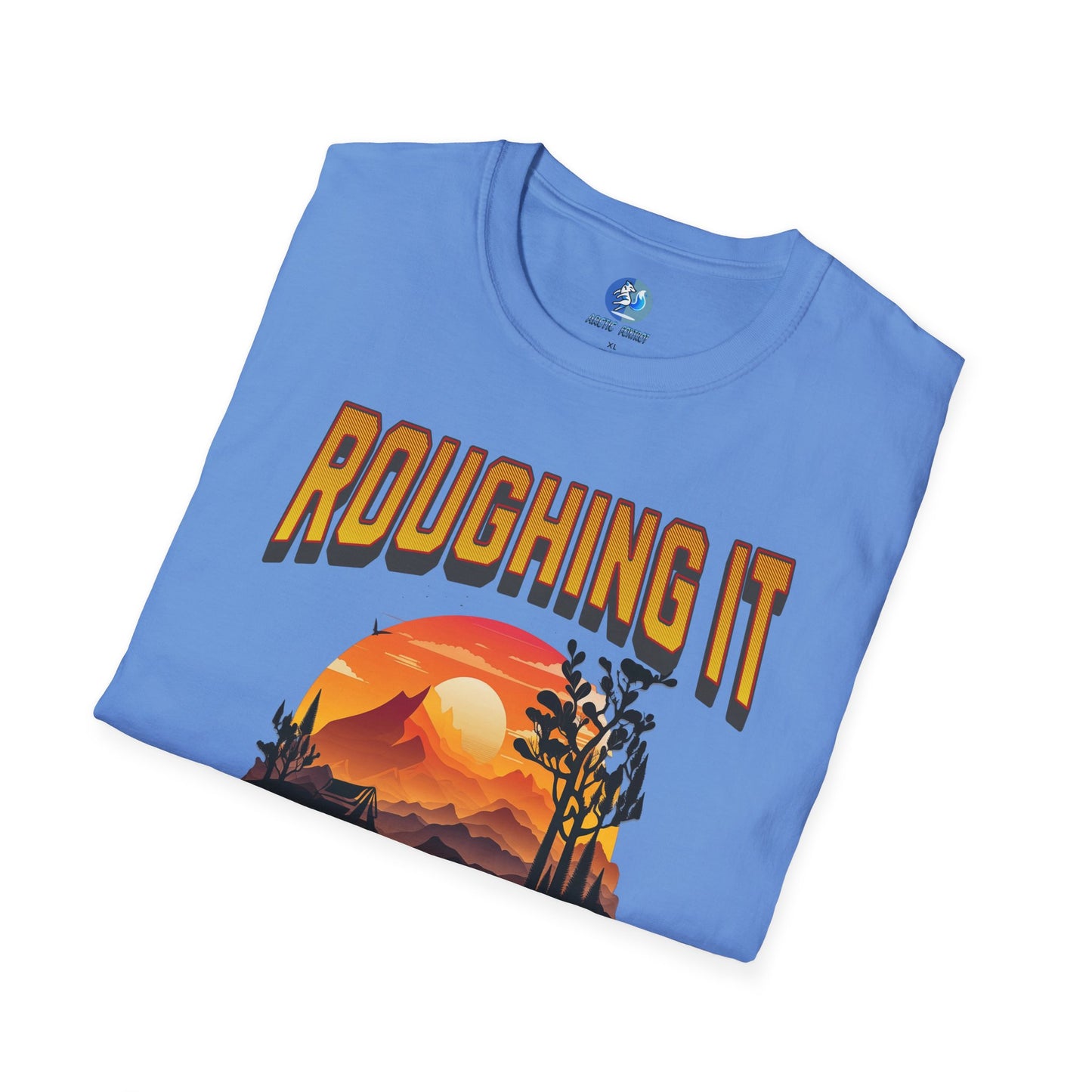 Roughing It 1 star Would not try again - Unisex Softstyle T-Shirt