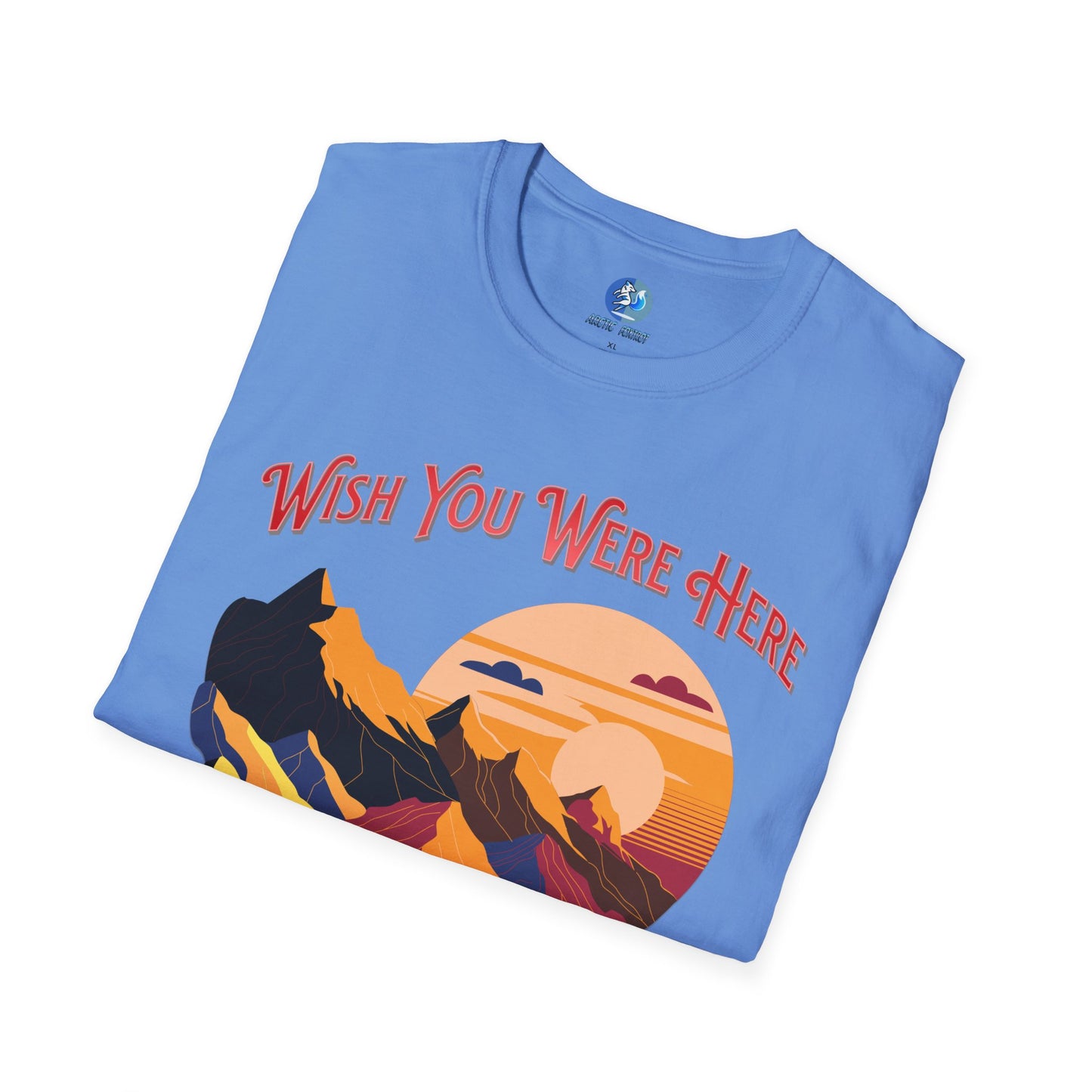 Wish you were here instead of me - Unisex Softstyle T-Shirt