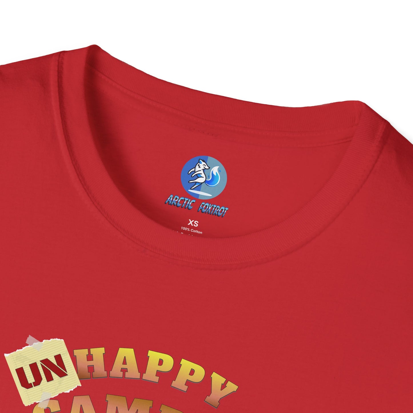 Unhappy Camper - Unisex Softstyle T-Shirt
