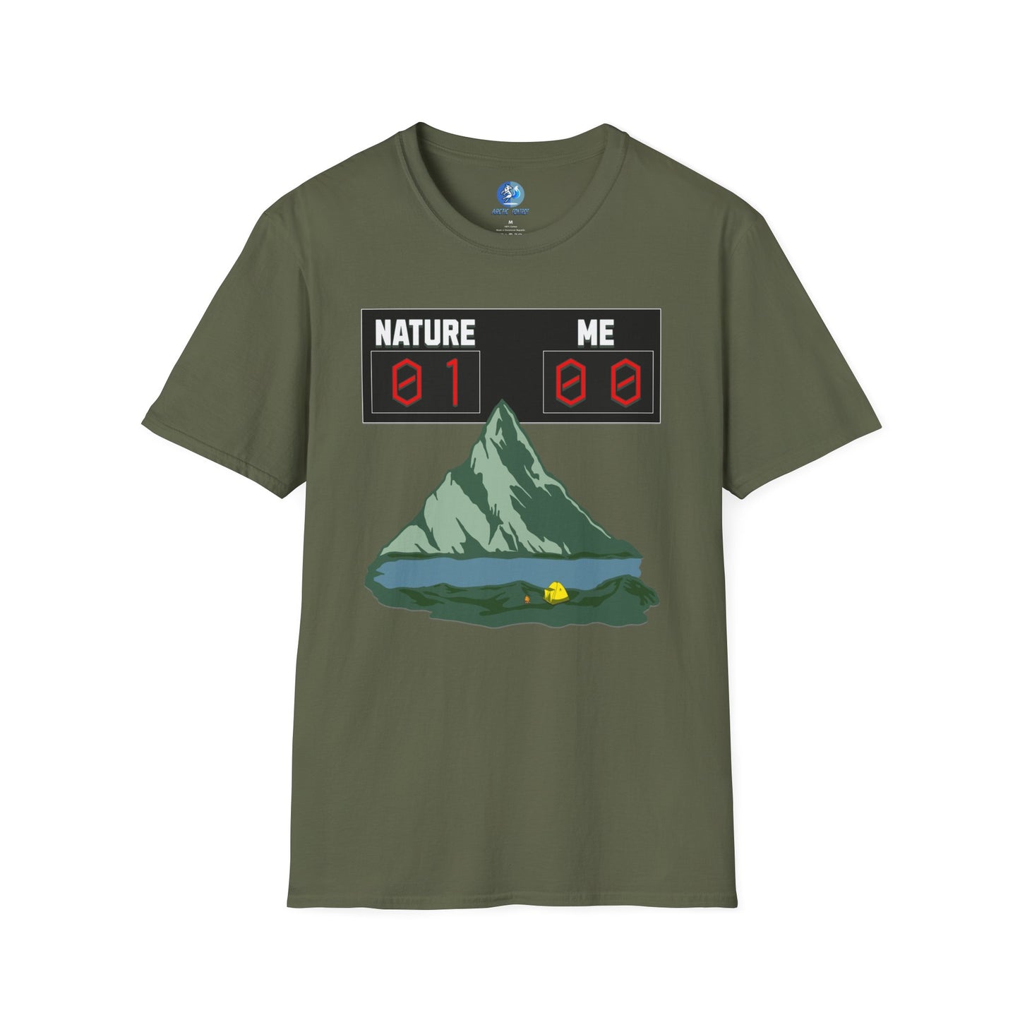 Nature 1 Me 0 - Unisex Softstyle T-Shirt