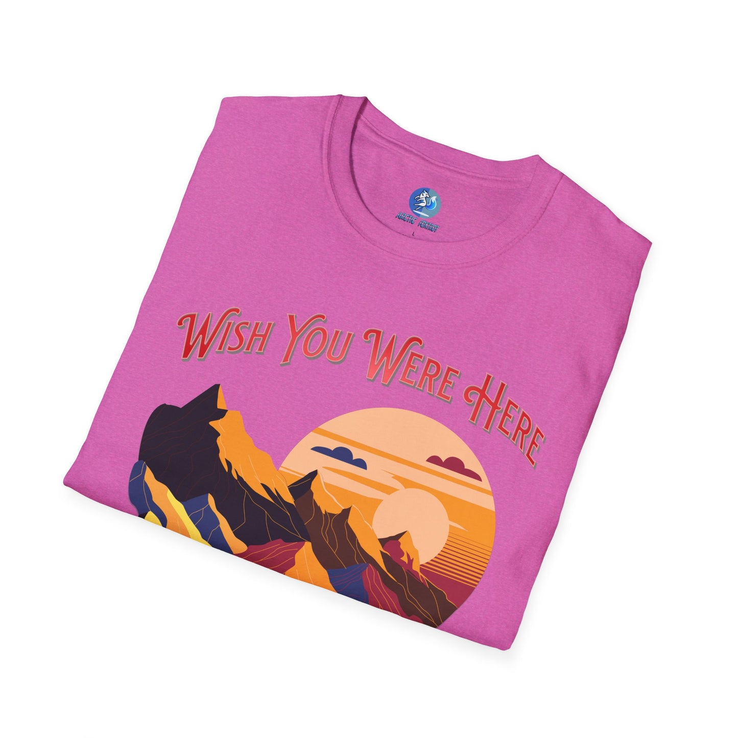 Wish you were here instead of me - Unisex Softstyle T-Shirt