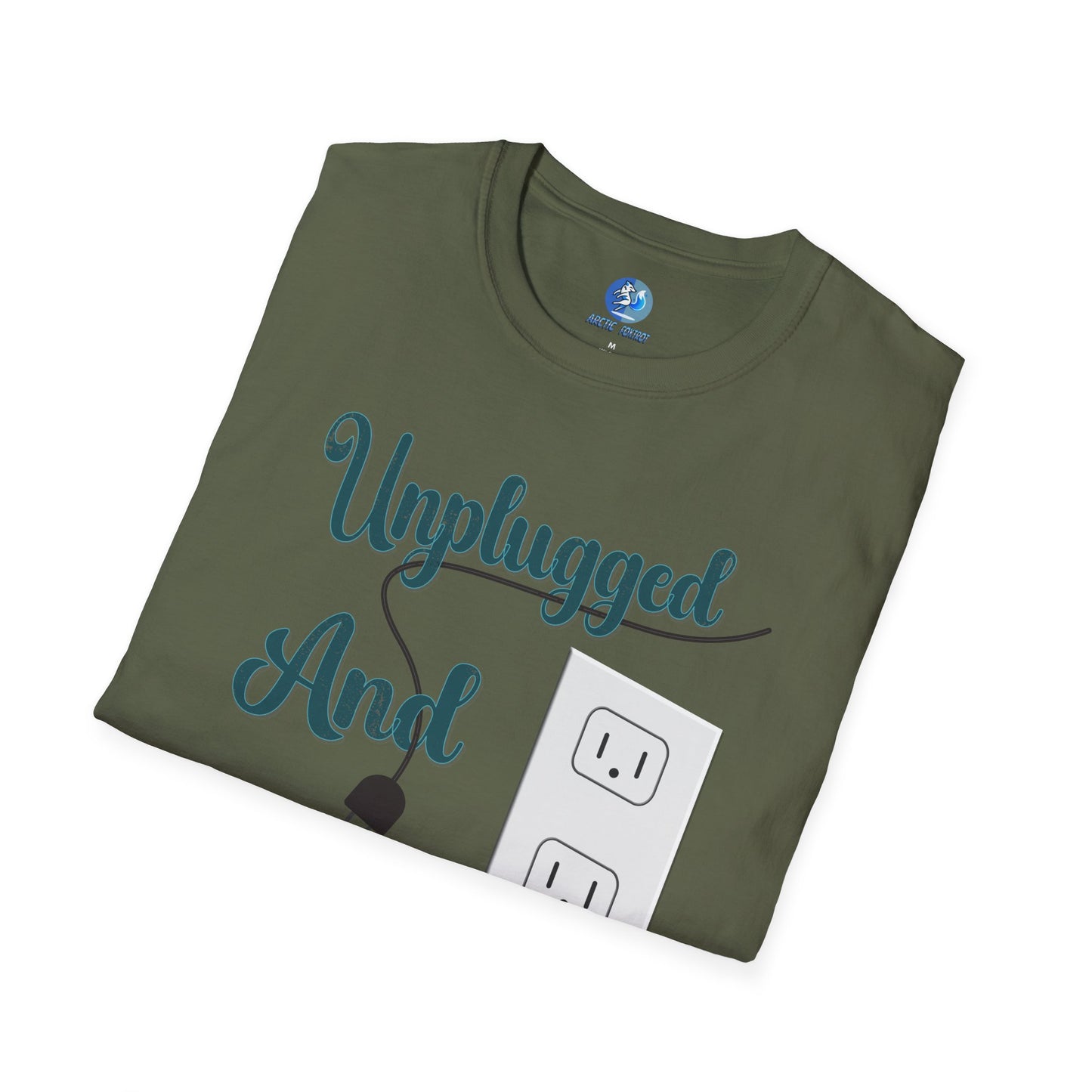 Unplugged and Unhappy - Unisex Softstyle T-Shirt