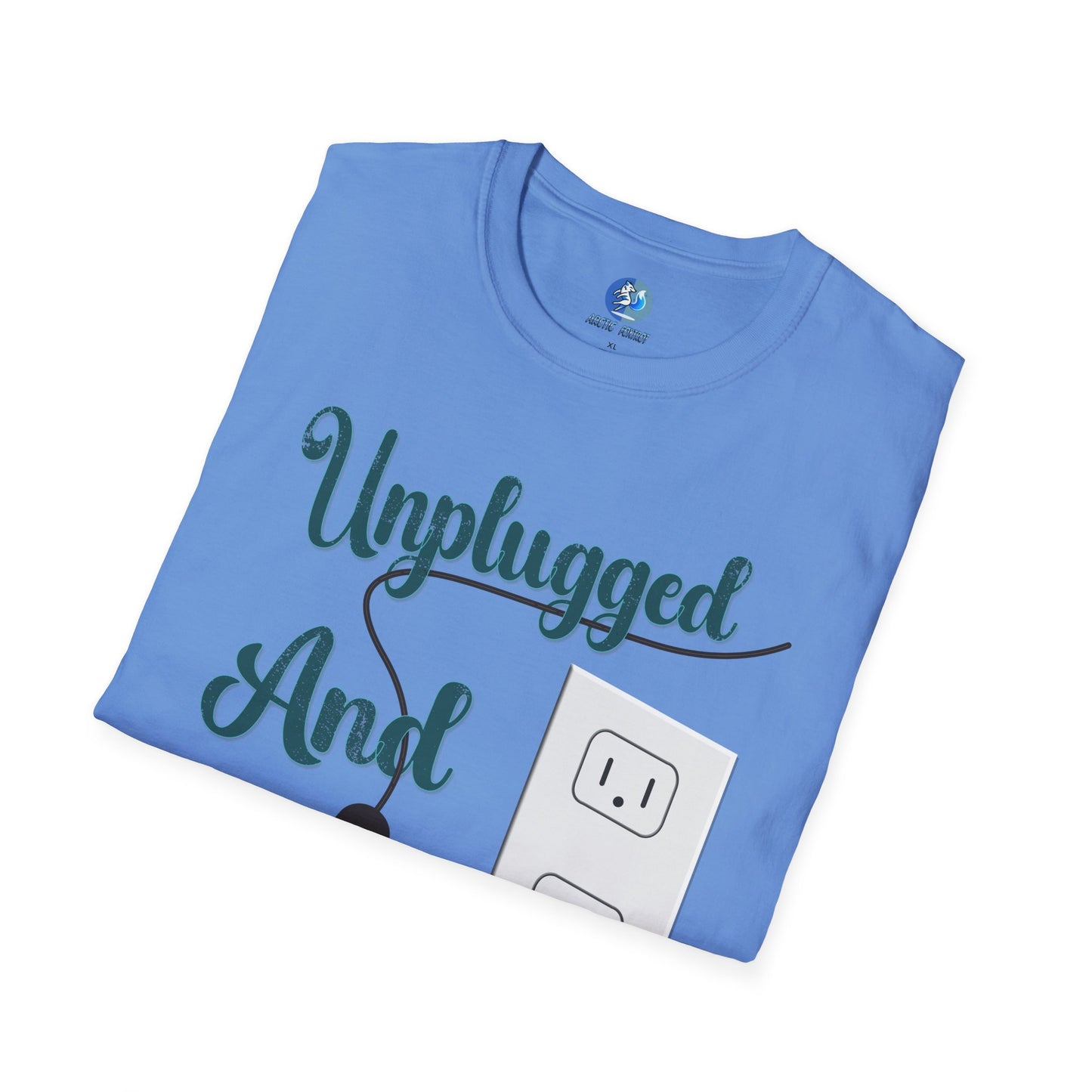 Unplugged and Unhappy - Unisex Softstyle T-Shirt