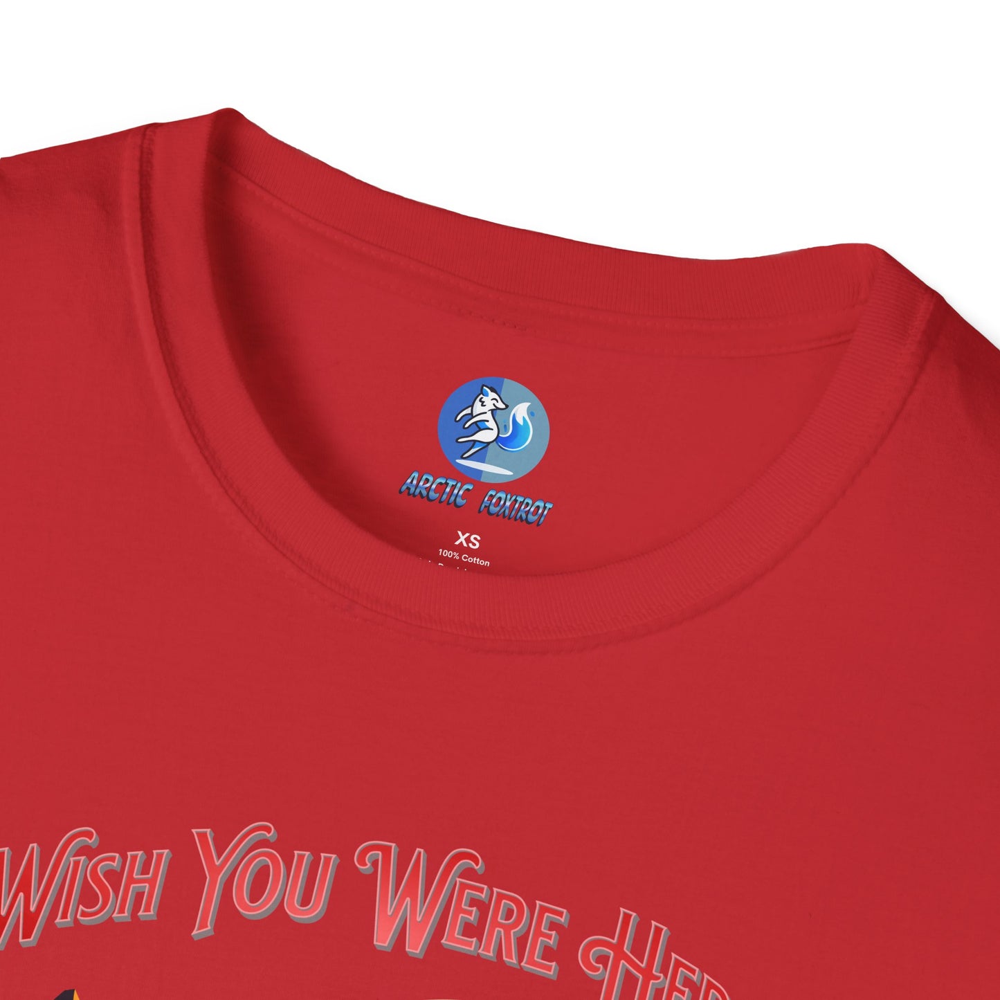 Wish you were here instead of me - Unisex Softstyle T-Shirt