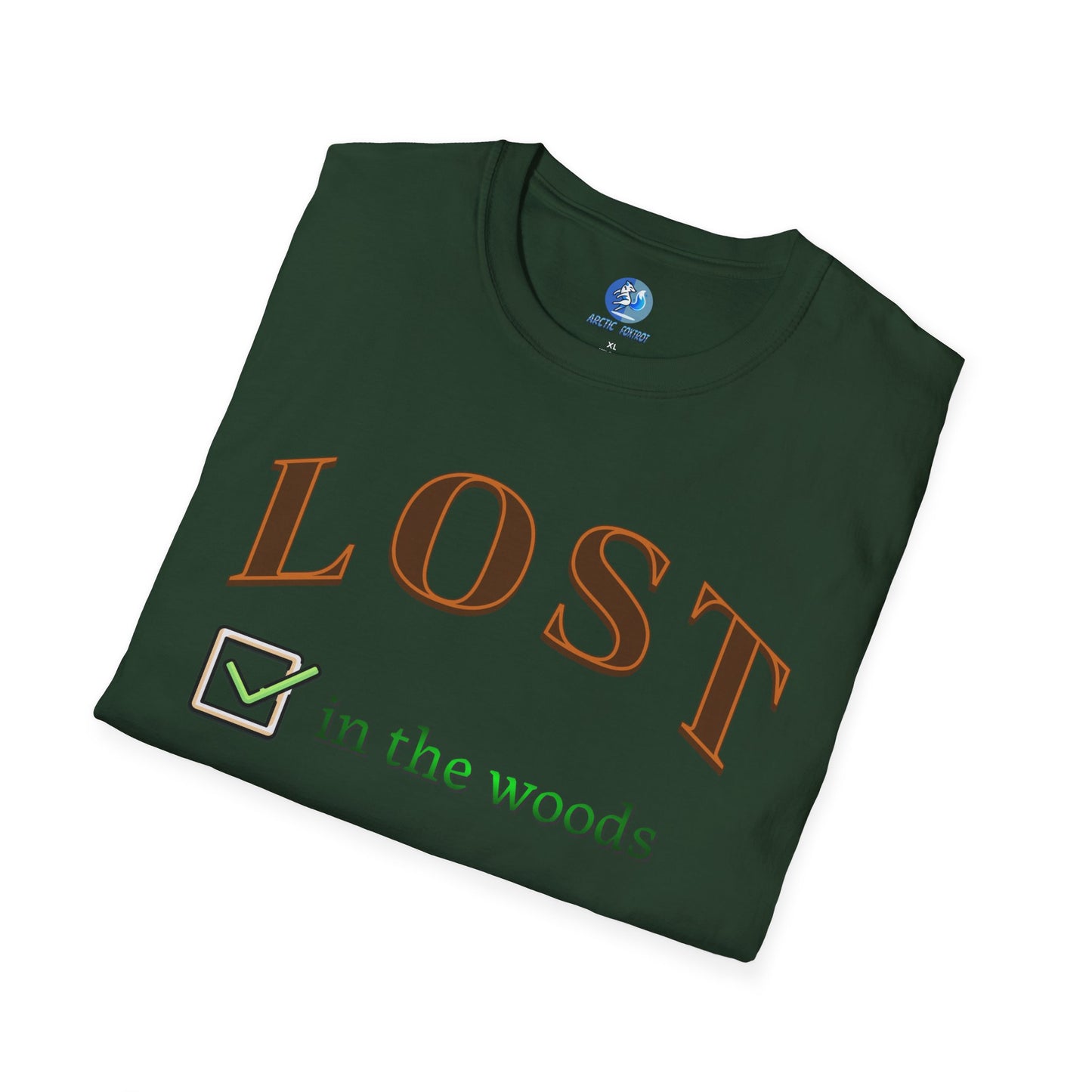 Lost will to camp - Unisex Softstyle T-Shirt
