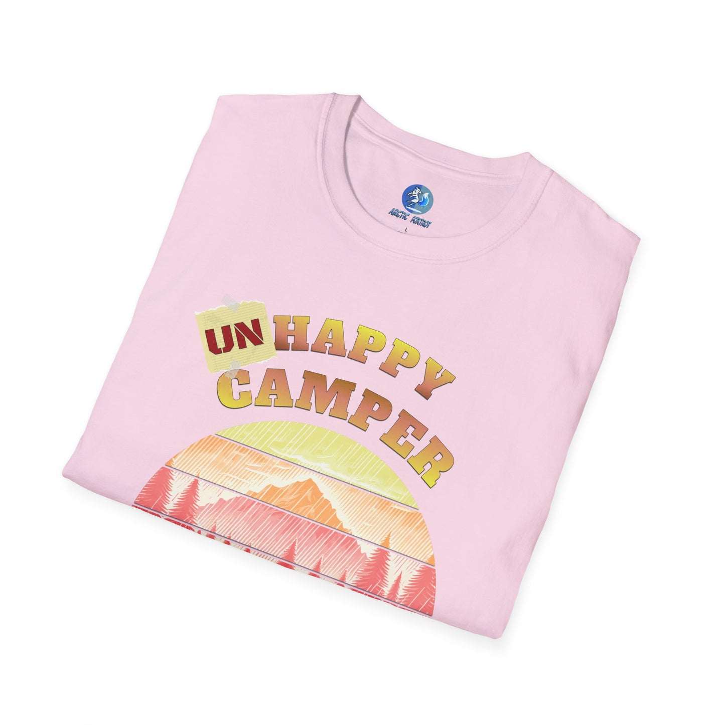 Unhappy Camper - Unisex Softstyle T-Shirt