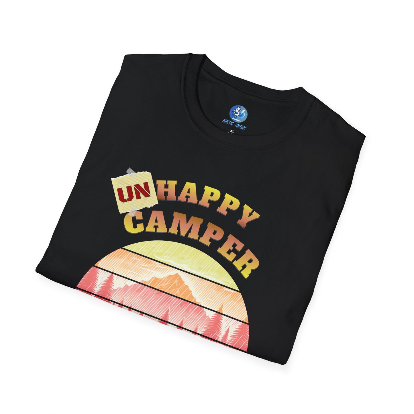 Unhappy Camper - Unisex Softstyle T-Shirt